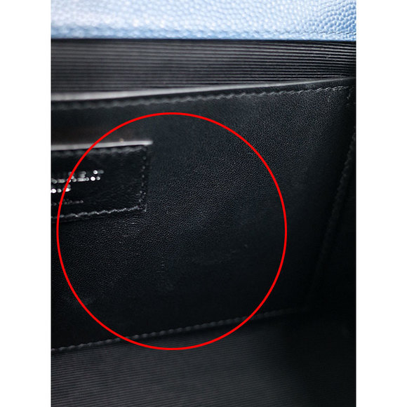 Saint Laurent Paris Classic Kate Satchel Blue - Picture 4 of 5